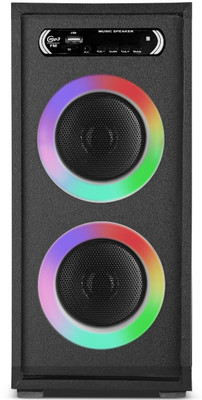 Qcluellu M9 HOME TOWER SPEAKER 50 W Bluetooth Tower Speaker(Black, 3 Channel)