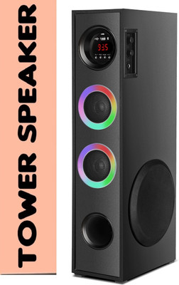 ultiads 76UY Wireless Bluetooth Speaker With USB /FM 100 W Bluetooth Tower Speaker(Black, 3 Channel)