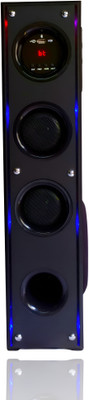D1Y3 Multimedia Dj Box Music System Home theatre 120 W Bluetooth Tower Speaker(Black, 3.1 Channel)