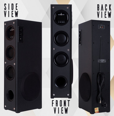 ultiads 89-DSY Multimedia Tower Speaker Dj System 100 W Bluetooth Tower Speake 100 W Bluetooth Tower Speaker(Black, 3 Channel)