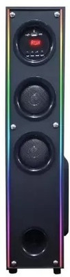 QuillQuarry 98J- Bluetooth Speaker Supports USB 100 W Bluetooth Tower Speaker(Black, 3 Channel)