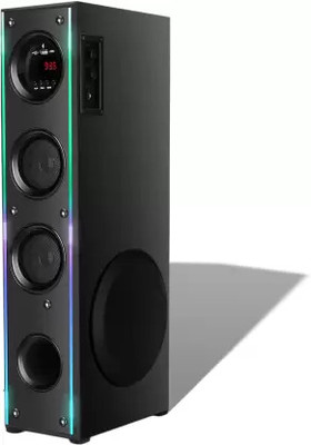 querial SA-8S 80 W Bluetooth Tower Speaker(Black, 2.0 Channel)