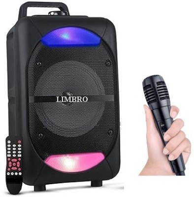 LIMBRO Musicbox Bluetooth speaker with mic 40 W Bluetooth Tower Speaker(Black, 2.0 Channel)