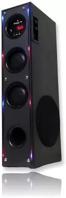 QuillQuarry JH-987 Wireless Bluetooth Speaker With USB /FM 100 W Bluetooth Tower Speaker(Black, 3 Channel)