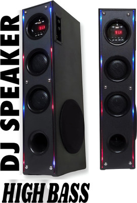 RZG Bt Music System Home theater 120 W Bluetooth Tower Speaker(Black, 3 Channel)