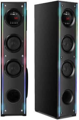 RZG BEATOX DJ Bluetooth Speaker Dj Box Music System Home theater 80 W Bluetooth Tower Speaker(Black, Stereo Channel)
