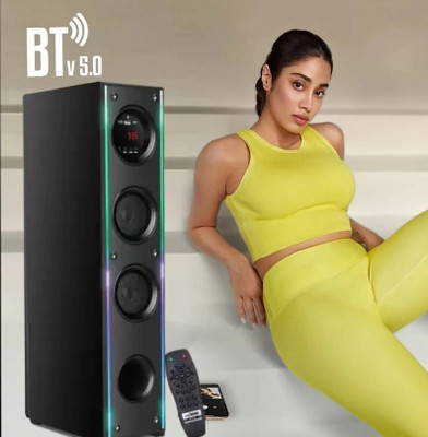 querial PHF-YG 70 W Bluetooth Tower Speaker(Black, 2.0 Channel)