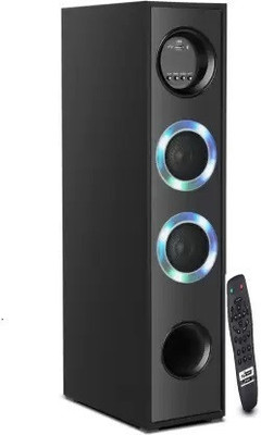 Yoment JG-8K Single Tower Bluetooth Music Dj System Home theater 100 W Bluetooth Tower Speaker(Black, 3 Channel)