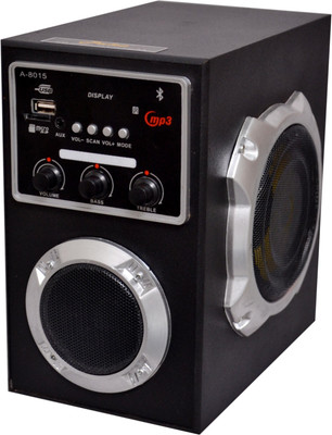 palco sound system Portable Multimedia Floor 15 W Bluetooth Tower Speaker(Black and Silver, 2.0 Channel)