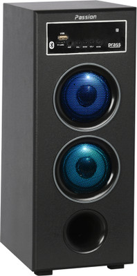 prass Passion Tower speaker 60 W Bluetooth Tower Speaker(Black, 2.1 Channel)