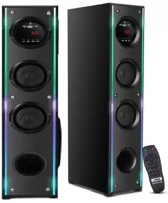 QuillQuarry FDE456 Premium bass Multimedia speaker 100 W Bluetooth Tower Speaker(Black, 4.1 Channel)