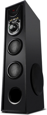 querial FR Premium bass Multimedia Bluetooth Speaker 70 W Bluetooth Tower Speaker(Black, 3 Channel)