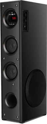 Quaranel Wireless Bluetooth Speaker With USB /FM 100 W Bluetooth Tower Speaker(Black, 3 Channel)