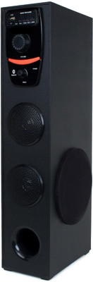 TOPLUS ORG-02A3 Bluetooth Medium Tower Speaker System USB, AUX, LCD Display (Black) 80 W Bluetooth Tower Speaker(Black, Stereo Channel)