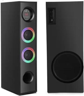 Yoment VG65 Bluetooth Music System Home theater 100 W Bluetooth Tower Speaker(Black, 3 Channel)