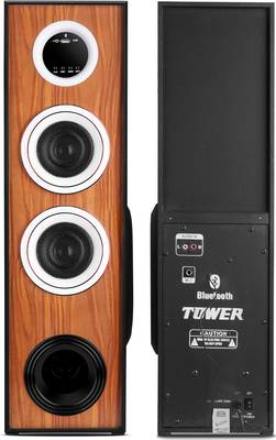 High bass sales tower speakers