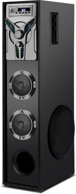 querial FDS-6 80 W Bluetooth Tower Speaker(Black, 3 Channel)