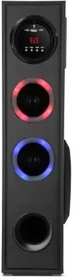 Qcluellu M9 HOME TOWER SPEAKER 80 W Bluetooth Tower Speaker(Black, 3 Channel)