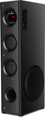 D1Y3 Tower Speaker Aux Support , Fm Support , WIreless Bluetooth Streaming 120 W Bluetooth Tower Speaker(Black, 2.0 Channel)