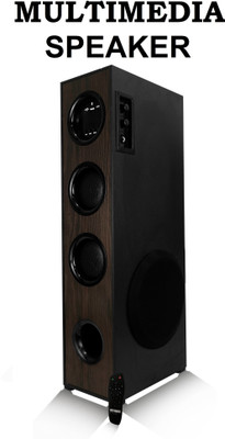 D1Y3 Multimedia Dj Box Music System Home theatre 150 W Bluetooth Tower Speaker(Black, White, 2.0 Channel)