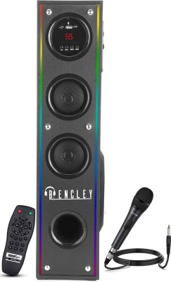 Bencley BY-LED 02 Home Theater party Box, USB, FM, FREE WIRED MIC 120 W Bluetooth Tower Speaker(Black, 2.1 Channel)