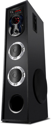 querial PHF-YG 80 W Bluetooth Tower Speaker(Black, 3 Channel)