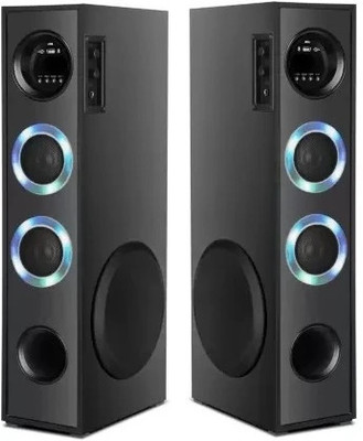 ultiads Sound Stereo bass Built-in FM 60 W Bluetooth Tower Speaker(Black, 4.1 Channel)