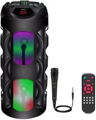 LIMBRO d85 speaker with mic 40 W Bluetooth Tower Speaker(Black, 2.0 Channel)