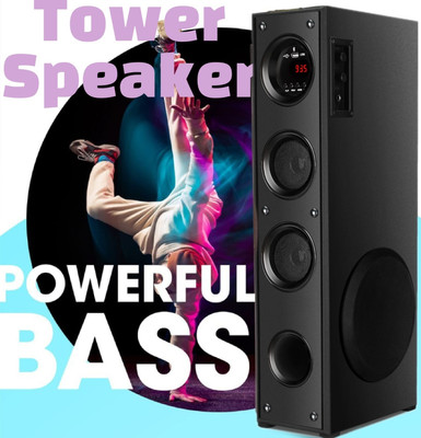 ultiads WER-765 Wireless Bluetooth Speaker With USB /FM 100 W Bluetooth Party Speaker(Black, 3 Channel)