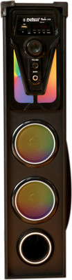 Dotsun Dotsun Vista 333 3800 W Bluetooth Tower Speaker(Black, Stereo Channel)