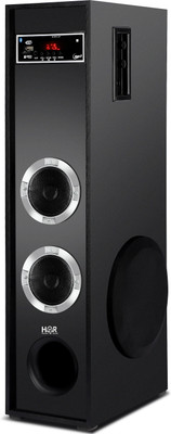 HZR Multimedia Dj Box Music System Home theatre 120 W Bluetooth Tower Speaker(Black, Stereo Channel)