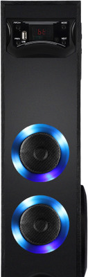 Yoment gh76 Bluetooth Music System Home theater 100 W Bluetooth Tower Speaker(Black, 3 Channel)