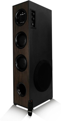 Quaranel Power boost high sound with ultra 3d Speaker 100 W Bluetooth Tower Speaker(Black, 5.1 Channel)