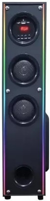 Quaranel EHJ-765 Wireless Bluetooth Speaker With USB /FM 100 W Bluetooth Tower Speaker(Black, 3 Channel)