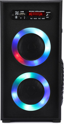 Quaranel UM DJ Bluetooth Music System Home theater 60 W Bluetooth Tower Speaker(Black, 3 Channel)