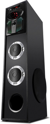 querial BEATOX DJ Bluetooth Speaker Dj Box Music System Home theater 100 W Bluetooth Tower Speaker(Black, 3 Channel)