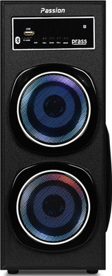 prass Passion party speaker sp 60 W Bluetooth Tower Speaker(Black, 2.1 Channel)