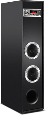 querial S-D/A 70 W Bluetooth Tower Speaker(Black, 3 Channel)