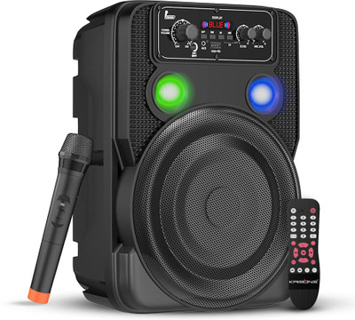 KRISONS ULTIMA Bluetooth Speaker With Wireless Mic Home Theater 30 W Bluetooth Home Audio Speaker(Black, 2.0 Channel)