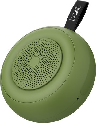 boAt Stone 135 with 5W RMS, upto 11 Hours Playback & TWS Feature 5 RMS Bluetooth Speaker(Soldier Green, Mono Channel)