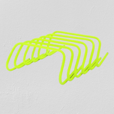 AS Sports Speed Agility Hurdles (6 INCH PACK OF-30), Fitness Kit PVC Speed Hurdles(For Adults, Children Pack of 30)