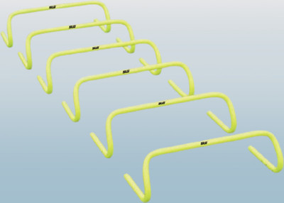 SLG Training Hurdle 6 inch Pack of 6 Plastic Speed Hurdles(For Adults, Children Pack of 6)