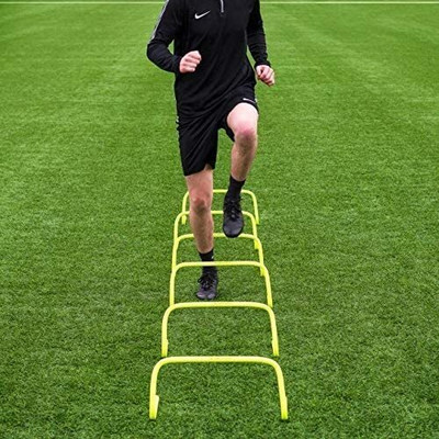 Etahmart Agility Hurdles for Field Training 6-inches -(Color May Very) Plastic Speed Hurdles(For Adults Pack of 12)