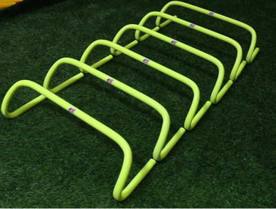 Team F S Sports 6-Inch Speed Hurdles-Agility Hurdles Plastic Speed Hurdles(For Children, Adults Pack of 6)