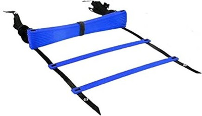 cabrio Adjustable ( 5 Meter / 9 Rungs )For Training , Exercise, and Any Sports Activity Speed Ladder(Multicolor)