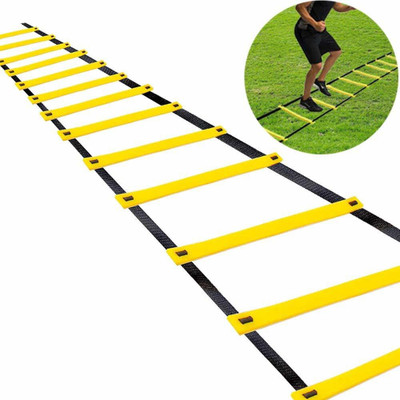 Ps Pilot 9-Rung 4M Soccer Speed Fitness Feet Sport Training Agility Ladder, Multicolour Speed Ladder(Multicolor)