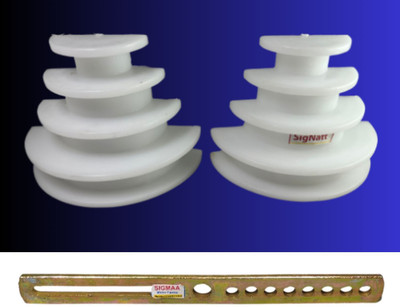 sigmaa Coil Winding Machine Die Set & 8 Inch Patti Single Phase Motor Winding Pvc Farma Speeder Tool(10 cm)