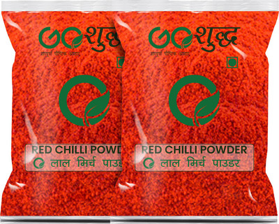 Goshudh Best Quality Red Chilli Powder 400Gm Each (Pack Of 2) Lal Mirch Powder (800 g)(2 x 400 g)