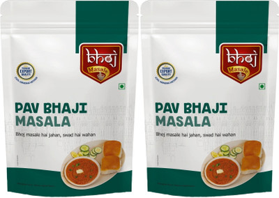 Bhoj Masale Pav Bhaji Masala Powder Delicious Pav Bhaji Spice Zero Additive & Preservative(2 x 200 g)