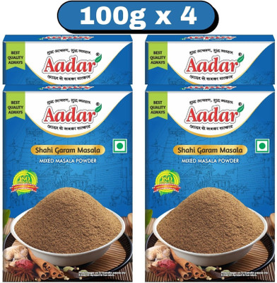 AADAR Premium Quality Shahi Garam Masala 100gm Box Pack of 4(4 x 100 g)